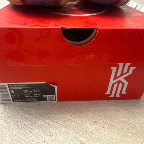 Nike Kyrie Infinity- Multicolor Athletic Sneakers - Pink, Yellow, Blue - Picture 2 of 10